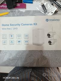 Kit di Telecamere di Sicurezza Domestica YESKAM 