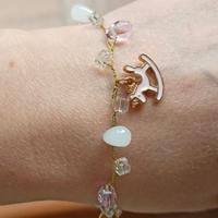 Braccialetto elegante nascita bambina nuovo - rego