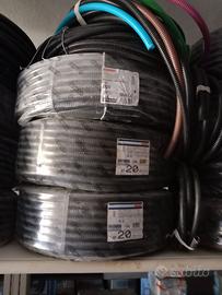 Tubo corrugato nero/colorato Ø 20 mm matassa 100 m