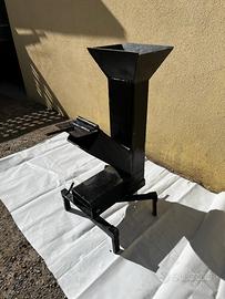 Stufa in ferro artigianale / Rocket Stove