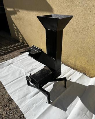 Stufa in ferro artigianale / Rocket Stove