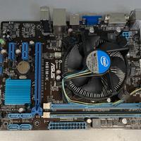 Scheda madre Asus + CPU i5 + Ram 4 gb