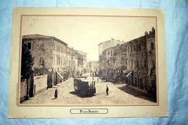 8)Riproduzione cartolina postale Livorno fine '800