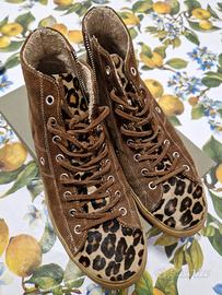 Leather Crown Scarponcino 