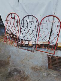 grate inferriate ferro battuto fine 800