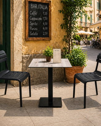 Set S8210 2 sedie 1 tavolo 70x70