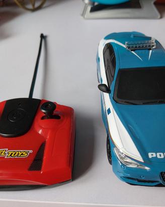 MACCHINA POLIZIA RADIOCOMANDATA RE.EL TOYS