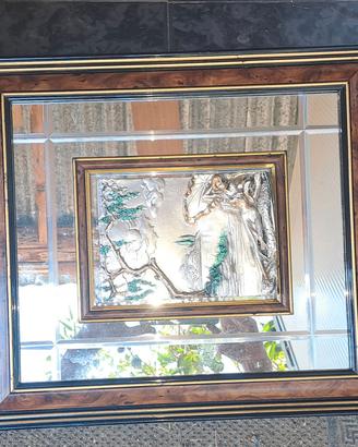 Quadro Vintage argento 925 3D