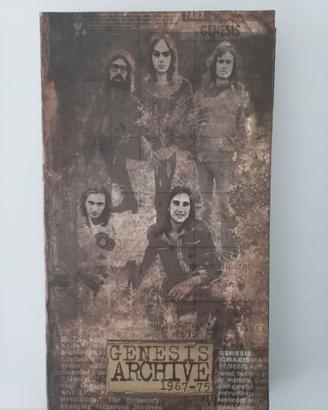 cofanetto Genesis ARCHIVE 1967-1975 4 CD + libro