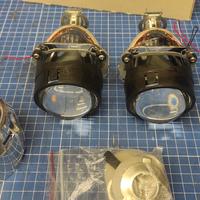 kit bixenon mini h1 più centraline e lampade