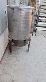 recipiente in acciaio 