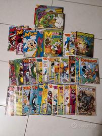 fumetti topolino, minnie, lupo alberto