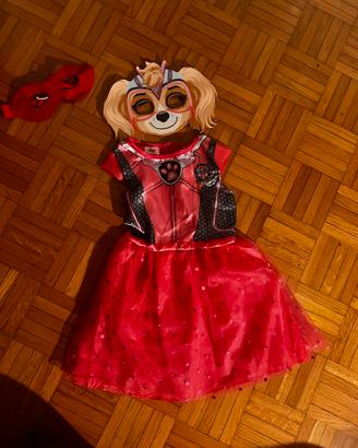 Costume Carnevale Skye (Paw Patrol) bimba 2 anni