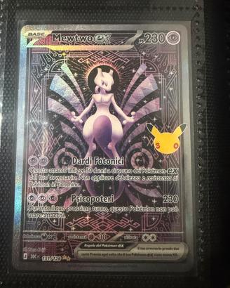 mewtoo ex 151 30th pokemon