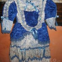 Costume di Carnevale Dama Azzurra