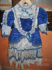 Costume di Carnevale Dama Azzurra