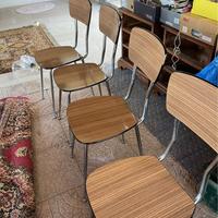 Sedie in formica vintage anni 60