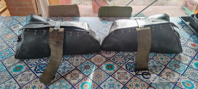 Borse moto custom in pelle