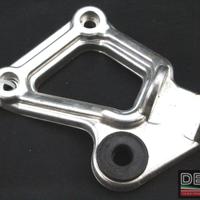 Piastra pedana pilota sinistra Ducati Paso