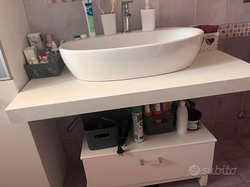 Lavabo e piano appoggio