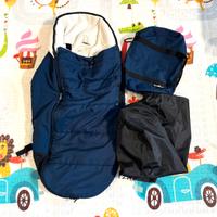 Sacco invernale  Passeggino BabyZen Yoyo Blu