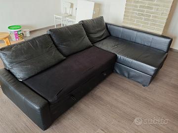 Divano letto con penisola