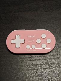 Controller Bluetooth 8BitDo Zero 2 Rosa Switch
