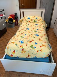 Letto 1 piazza con materassino