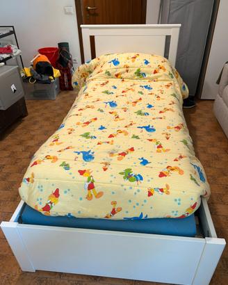 Letto 1 piazza con materassino