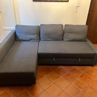 Divano letto Friheten con chaise longue