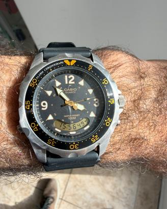 Casio AD-520 Vintage Ana-Digi Diver 100m