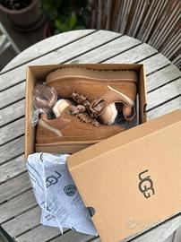 Stivali UGG Casual in Cotone, Marrone Castagna,37