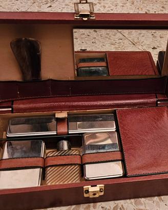 beauty case, trousse uomo anni 60,