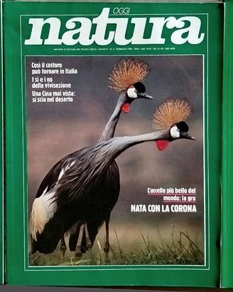 NATURA oggi 1986 /12 mesi