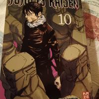 Libro Jujutsu Kaisen 10 lingua tedesco 