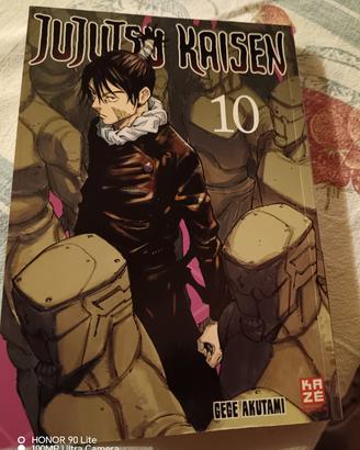 Libro Jujutsu Kaisen 10 lingua tedesco 