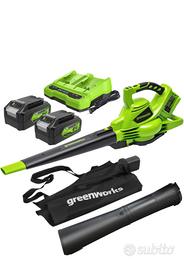 Greenworks Aspirafoglie Soffiatore