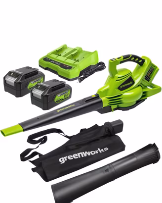 Greenworks Aspirafoglie Soffiatore