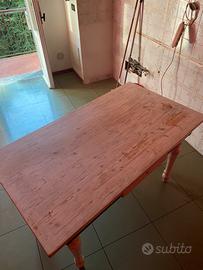 Tavolo Rettangolare Stile Rustico/Country