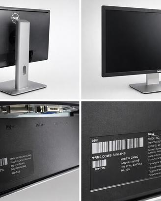 Monitor Dell 24” Full HD Regolabili