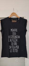 T-shirt Ironica vintage Nuova