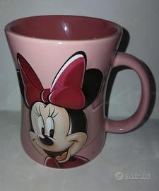 Minnie DISNEYLAND PARIS Tazza Rosa Goffrata