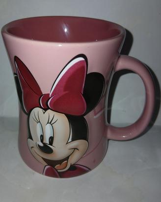 Minnie DISNEYLAND PARIS Tazza Rosa Goffrata