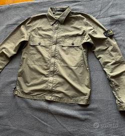 Camicia verde Stone Island