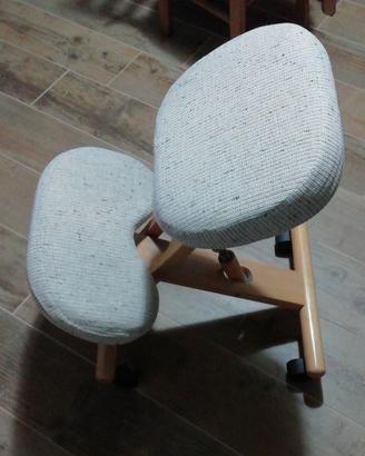 Sedia  ergonomica tipo Stokke