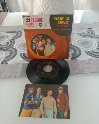 Le pecore nere 45 giri piu' cartolina/ la conta
