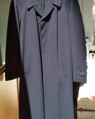 Cappotto uomo Valentino in pura lana vergine, blu