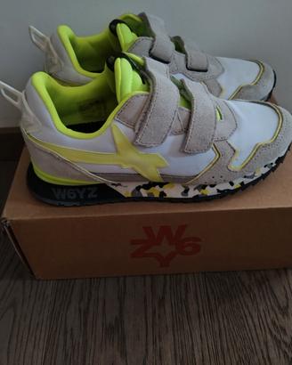 Scarpe bambino new balance blu scure numero 34 1/2