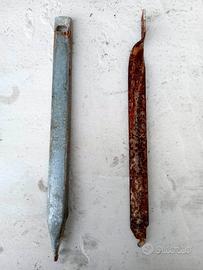 Staffe - Montanti pannelli - Cuneo per Montanti