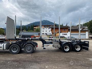Semirimorchio trasporto tronchi Gsodam